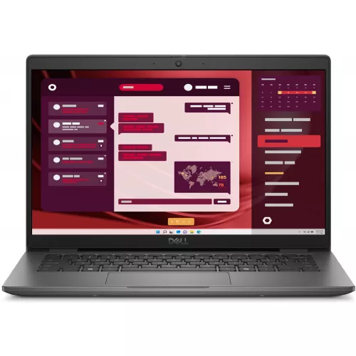 Laptop dell latitude 3450 gray 14" (intel core i5-1335u, 16gb ddr5, 512gb pcie nvme, intel iris xe, fhd ips, ubuntu)