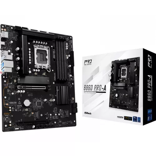 Placa de baza asrock mb s1851  b860 pro-a atx