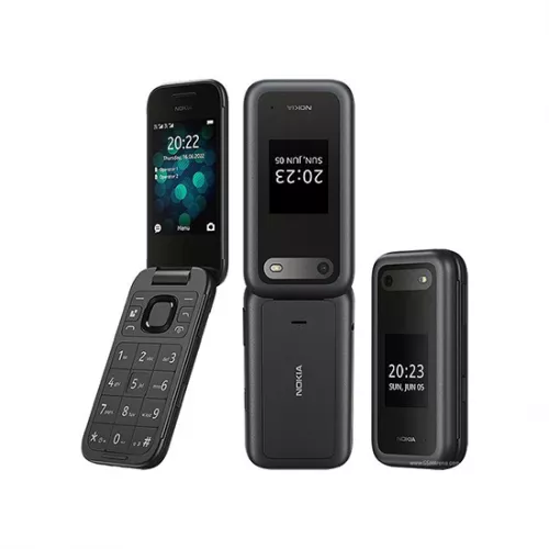 Telefon mobil nokia telefon  2660 flip dual sim 4g ro black