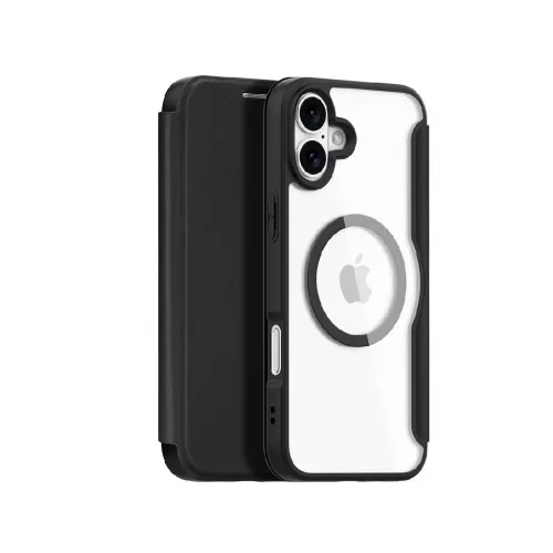 Husa dux ducis case iphone 16 plus skin x pro with magsafe, black