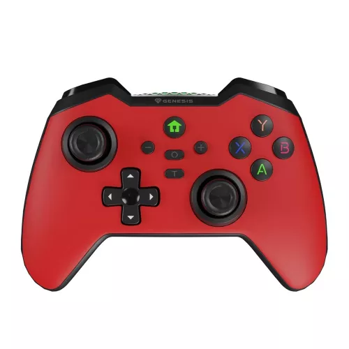Gamepad genesis mangan 400 wireless, red (pc)