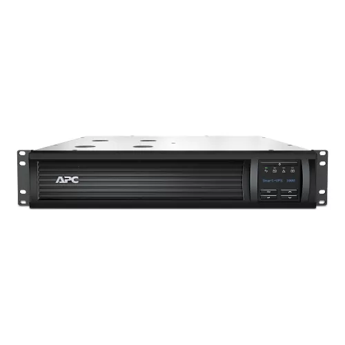 Ups apc smart-ups rack mounting 2u smt1000rmi2uc, 1000va/700w, avr, 4 x iec sockets (all 4 battery backup + surge protected),  lcd display, smartconnect port+smartslot, powerchute usb /serial port
