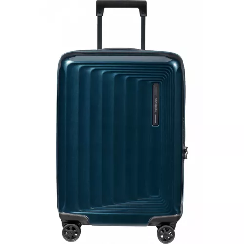 Valiza samsonite nuon-valiza pe 4 roti 55/20 albastru mat