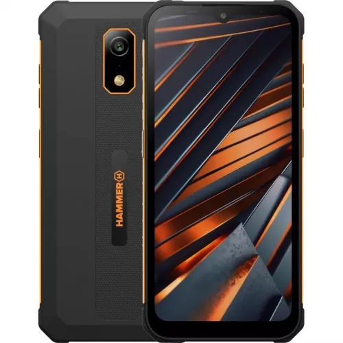 Telefon mobil myphone iron va 4/64gb hammer 6500mah black/orange