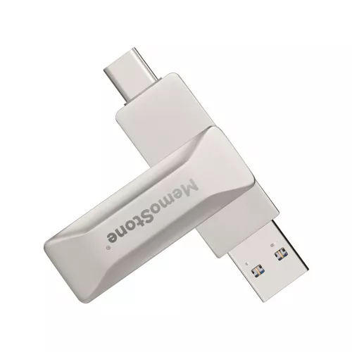 Usb flash drive kingspec external ssd 512gb memostone series  us1-512gb usb 3.2 gen2 and type c interface, read 560mb/s, write 520mb/s, 3d nand flash tlc. us1-512gb