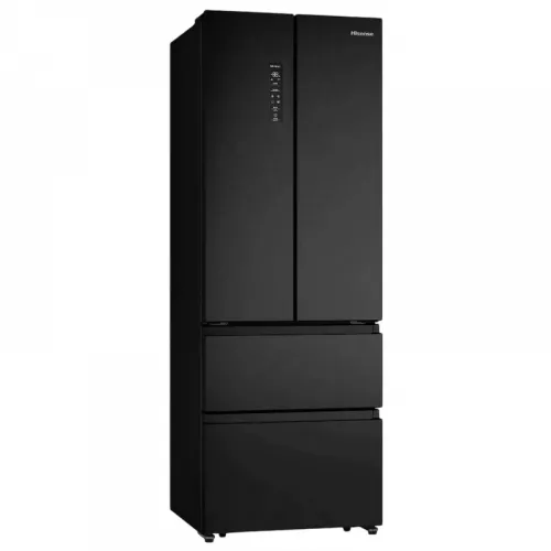 Frigider hisense rf632n4afe1, 485 l, super frost, multi air flow, super freeze, 200 cm, negru