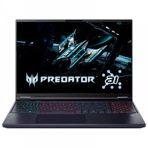 Laptop acer predator helios neo 16 ai phn16-73 black (core ultra 9 275hx / 32gb ddr5-6400 / 1tb pcie / 16" ips wqxga 240hz / rtx 5070 ti 12gb)