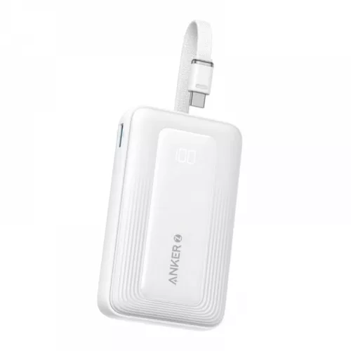 Baterie externa universala anker power bank anker powercore zolo 10000 mah, 30w, white