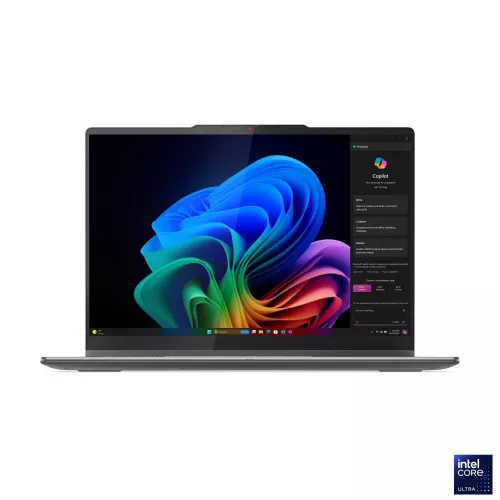 Laptop lenovo lenovo yoga 7 2-in-1 14ill10, luna grey/aluminium, touch oled 14” wuxga 400nits (intel core ultra 7 256v, 8x core, 4.8ghz, 16gb lpddr5x soldered, 1tb m.2 2242 nvme (0 slots free), intel arc 140v, wi-fi 7, 70wh, 5.0mp+ir webcam, backlit, en/ru, 1.38kg