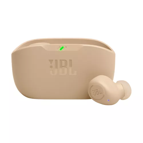 Casti fara fir jbl jbl earphones tws wave buds, beige