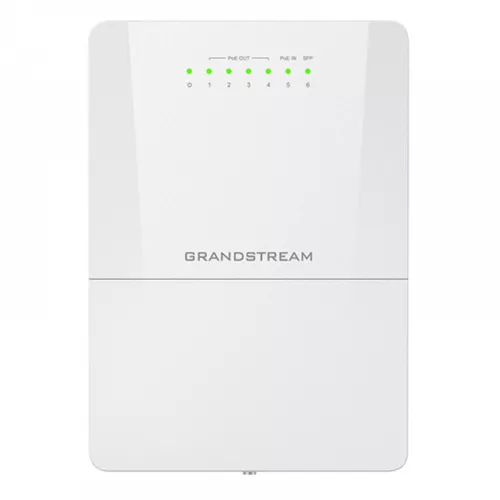Comutator de retea tp-link .6-port outdoor gigabit lite managed poe++ grandstream switch, "gwn7710r",1x poe++ in, 1x poe++ out, 4xpoe+,  up to 100w budget, 2.5gbe sfp, ip66
