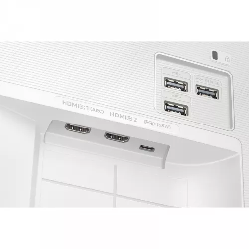 Monitor samsung 32" samsung smart monitor m7 s32fm703,white,va,3840x2160,60hz,4ms,300cd,hdr10,hdmi+usb+typec,bluetooth,wifi,tizenoc