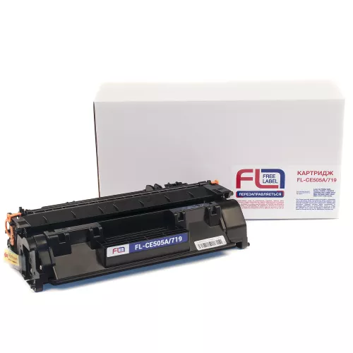 Cartus laser CANON 719 (HP CE505A) black (2100 pages) for LBP-6300dn/6650dn, MF5840dn/5880dn 