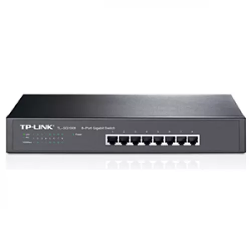 Comutator de retea tp-link tl-sg1008, 8utp, 10,  100,  1000mbps,  1u