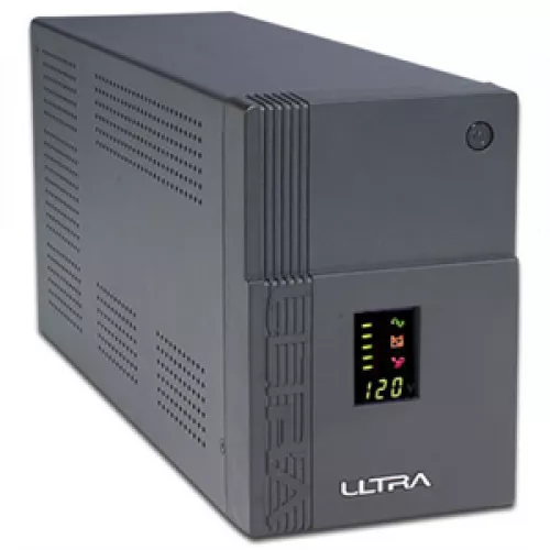 UPS Ultra Power 1000VA / 600W 1000VA (3 steps of AVR, CPU controlled, USB) metal case, LCD display 