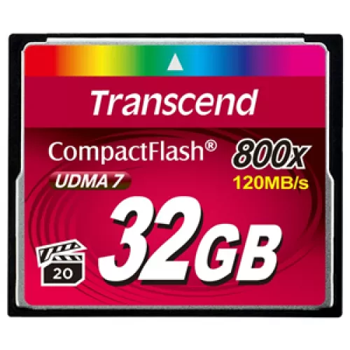 Card de memorie transcend ts32gcf800, compactflash 32gb, 800x
