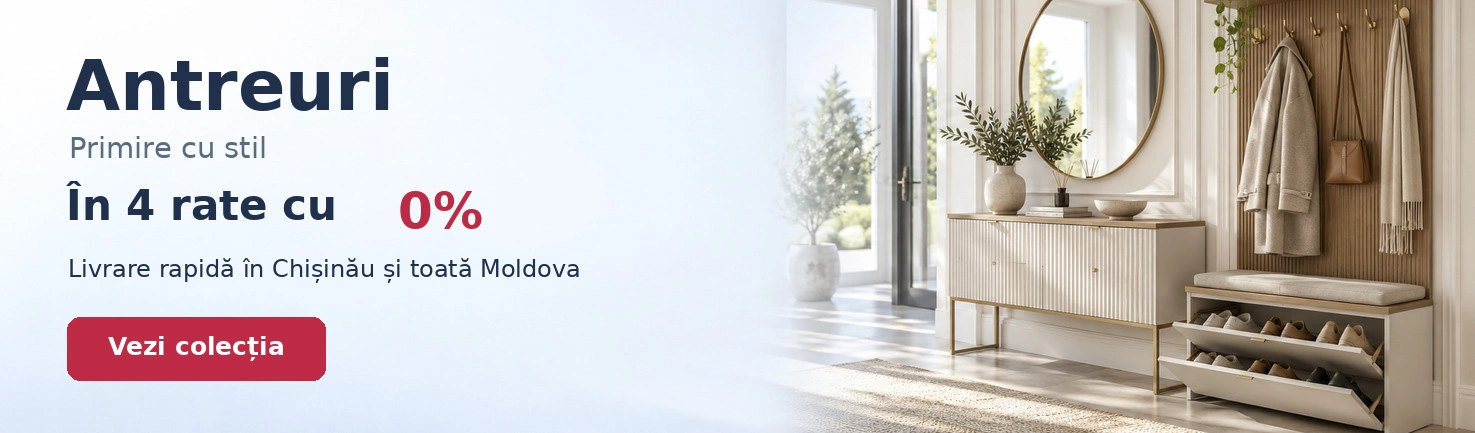 Antreuri în 4 rate cu 0%