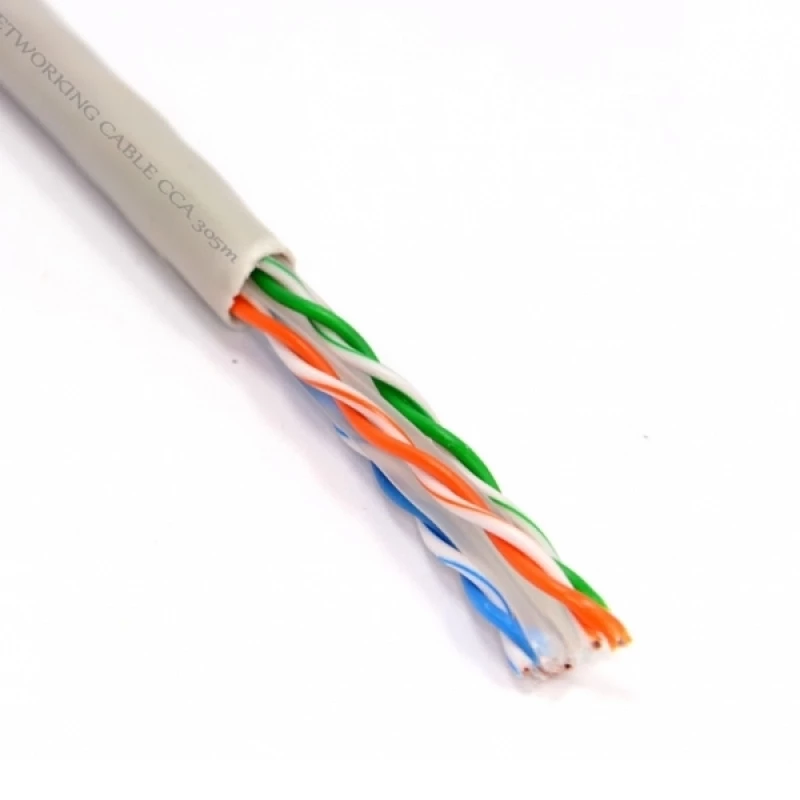 Cablu APC FTP CAT.5E,  305M,  CCA, 24AWG 4X2X1/0.52,  SOLID GRAY