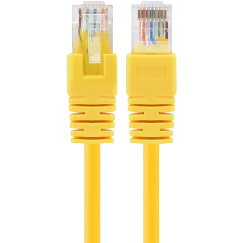 Patchcord GEMBIRD PP12-0.25M/Y,  CAT.5E, UTP, 0.25m