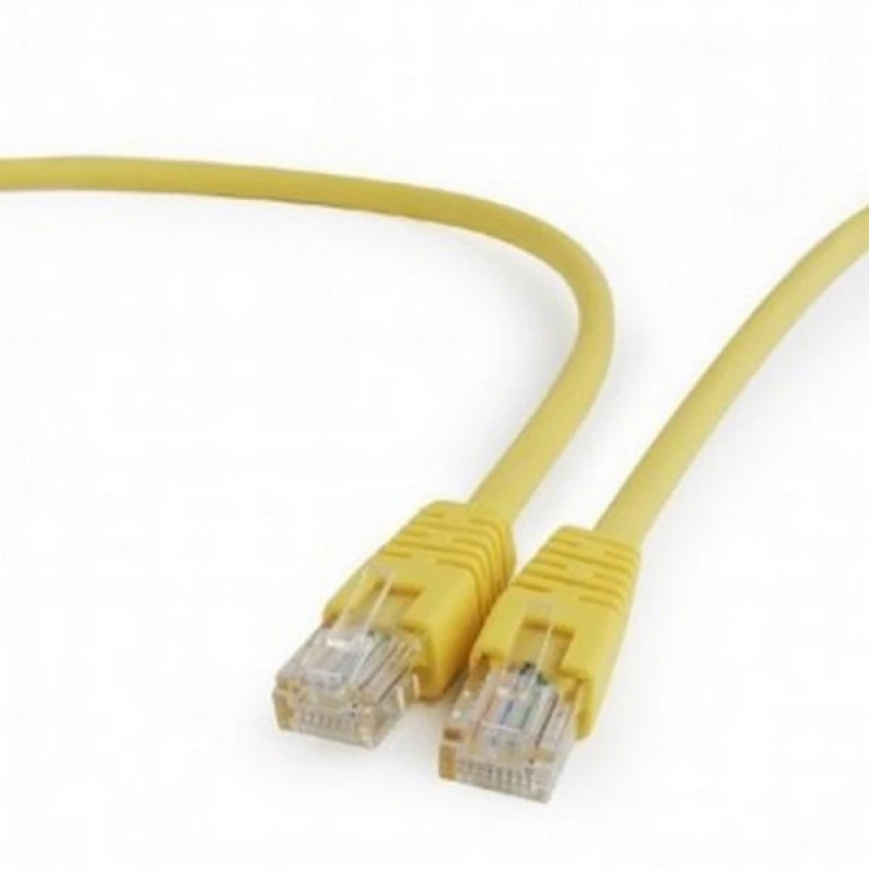 Patchcord GEMBIRD PP22-1M/Y,  CAT.5E, FTP, 1 m
