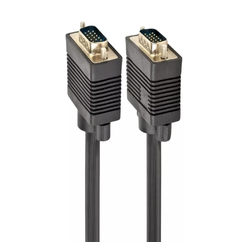 Cablu video GEMBIRD CC-PPVGA-5M-B, HD15M, HD15M, male-male, 5.0m