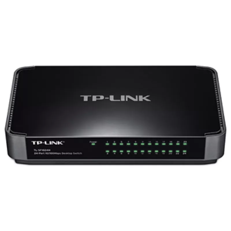 Comutator de retea TP-LINK TL-SF1024M, 24UTP, 10,  100Mbps,  1U