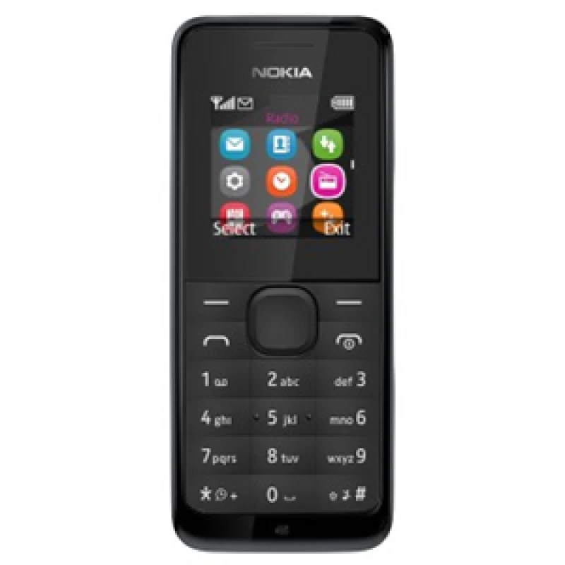 Telefon mobil NOKIA 105 DUAL SIM, Black