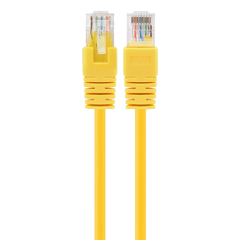 Patchcord Cablexpert PP12-0.5M/Y, UTP, 0.5m