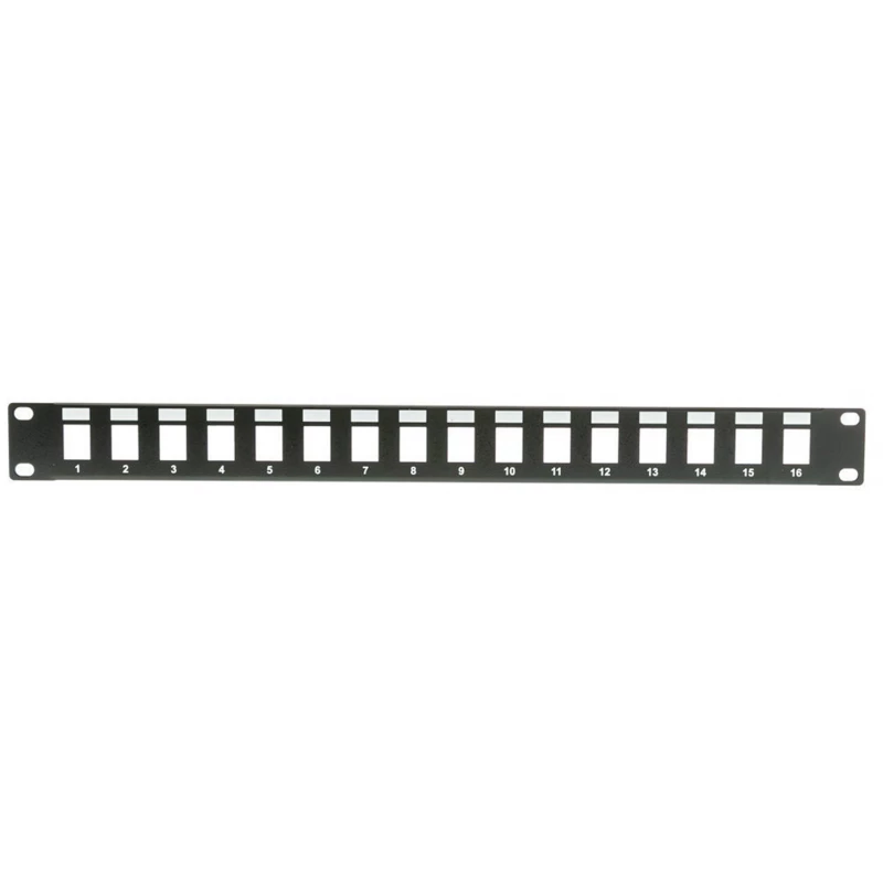 Patch panel None 16 port BLANK patch panel,  1U 19