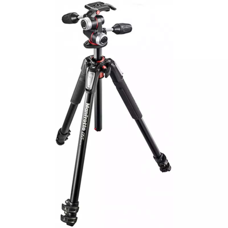 Trepied Manfrotto 055 ALU 3-S KIT 3W HEAD
