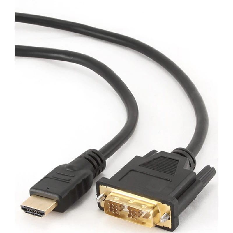 Кабель видео GEMBIRD CC-HDMI-DVI-7.5MC, HDMI-DVI, male-male,  7.5m