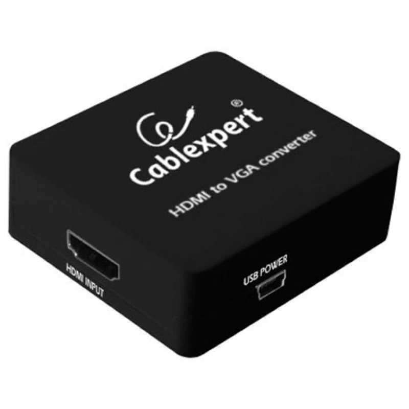 Adaptor GEMBIRD DSC-HDMI-VGA-001, HDMI, VGA+3.5mm AUX