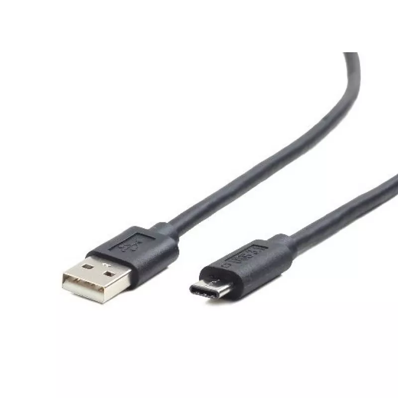 Кабель USB Cablexpert CCP-USB2-AMCM-6, Type-C, USB2.0,  AM, CM, 1.8 m,  Black