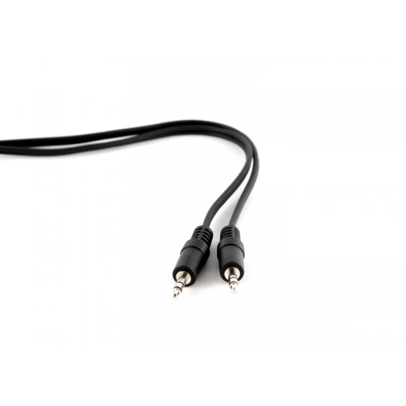 Кабель аудио Cablexpert CCA-404-2M 3.5MM STEREO PLUG TO 3.5MM STEREO PLUG 2 METER CABLE,  BULK,