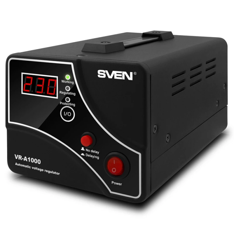 Stabilizator SVEN VR- A1000, max.600W, Output sockets: 1 × CEE 7/4