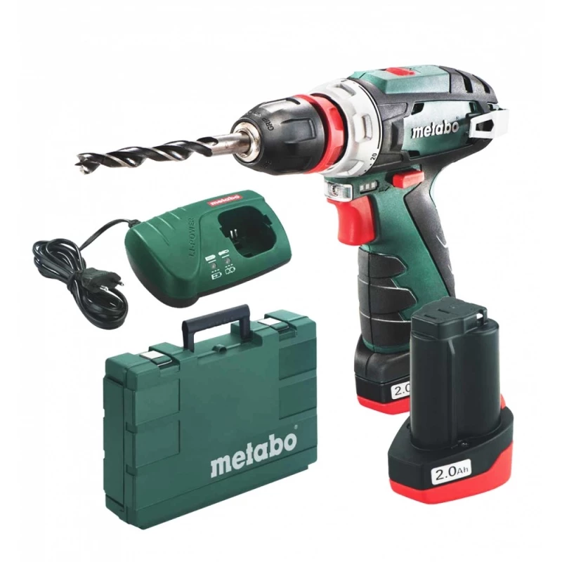 Аккумуляторный шуруповерт METABO PowerMaxx BS Quick Basic
