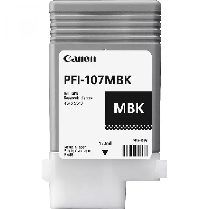 Cartus cerneala CANON PFI-107 MBK, Canon iPF680,  Canon iPF685,  Canon iPF670,  Canon iPF770,  Canon iPF780,  Canon iPF785