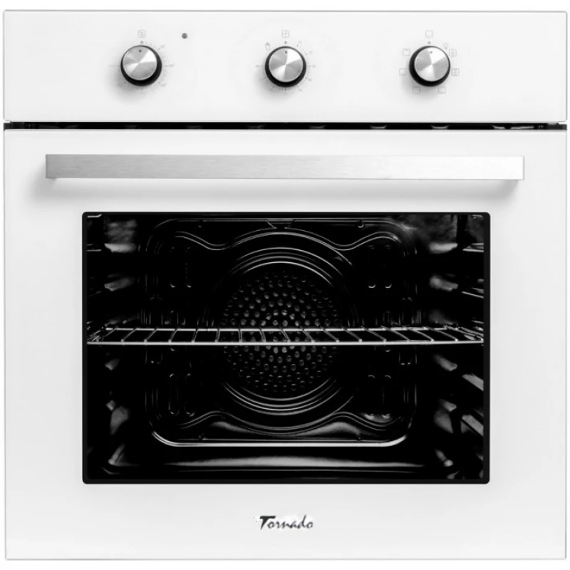 Cuptor electric incorporabil TORNADO TRC-6M 888WP WH, 65 l,  Grill,  Timer,  7 moduri,  Autocuratare traditionala,  Alb, А