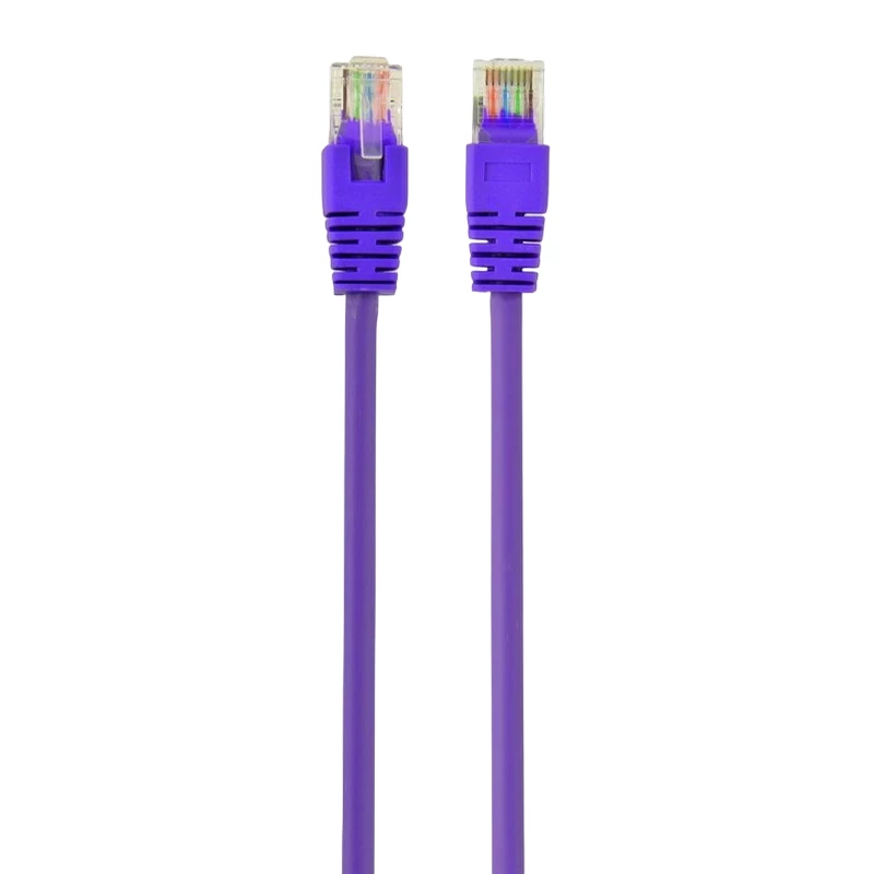 Patchcord Cablexpert PP12-0.5M/V PURPLE, 0.5m UTP, Cat.5E