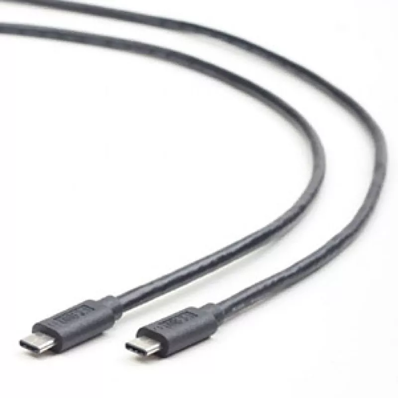 Кабель USB Cablexpert CCP-USB3.1-CMCM-1M, Type-C, Type-C,  CM, CM,  USB3.1, 1.0 m,  Black