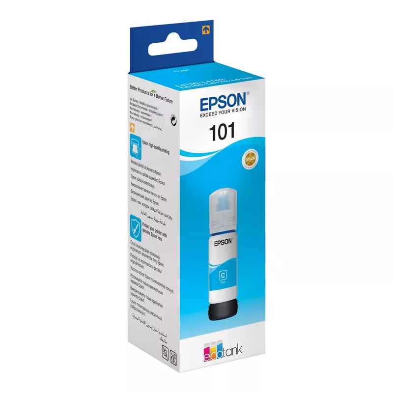 Flacon cerneala EPSON 101 CYAN (C13T03V24A)