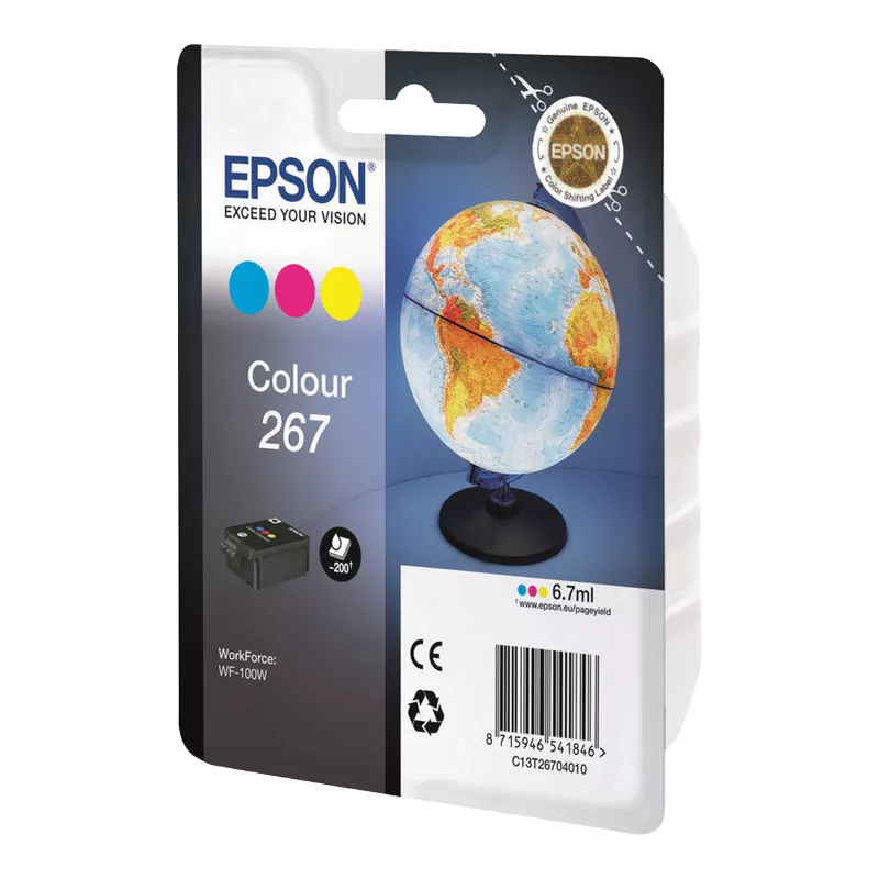 Картридж струйный EPSON 267 color (C13T26704010)