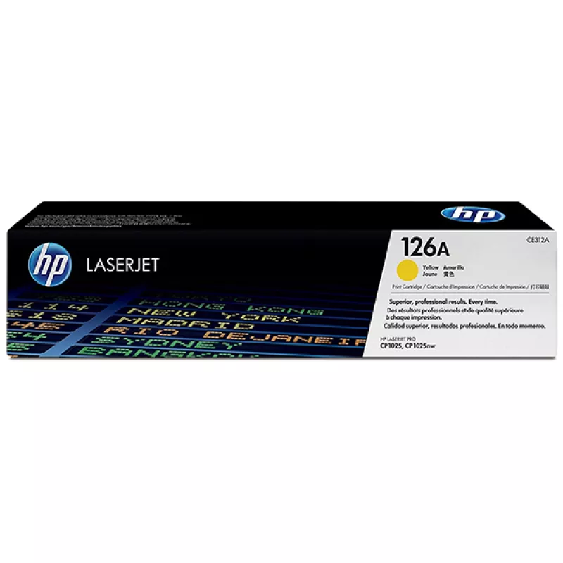 Cartus laser HP 126A (CE312A) YELLOW