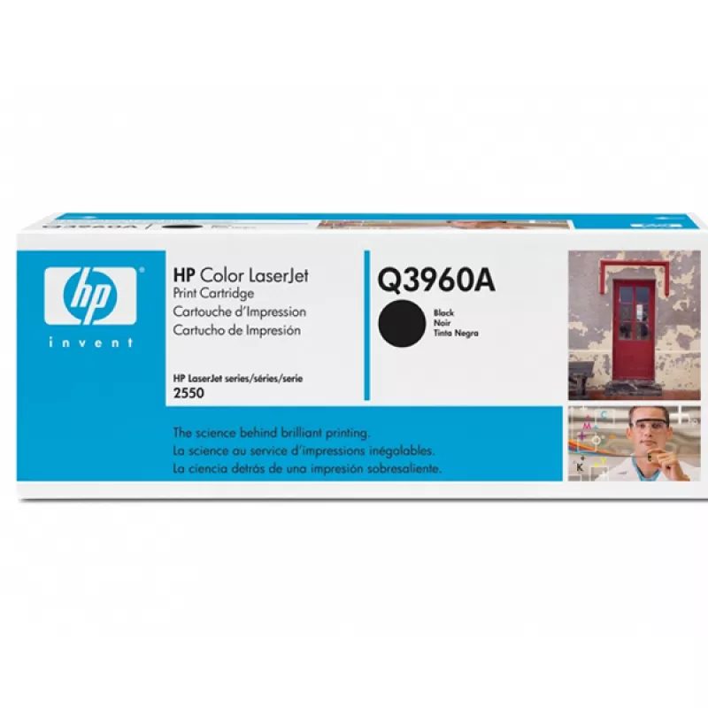 Картридж лазерный HP 122A (Q3960A) BLACK