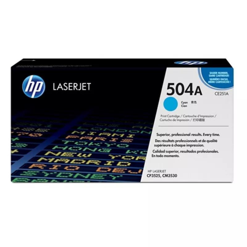 Cartus laser HP 504A (CE251A) CYAN