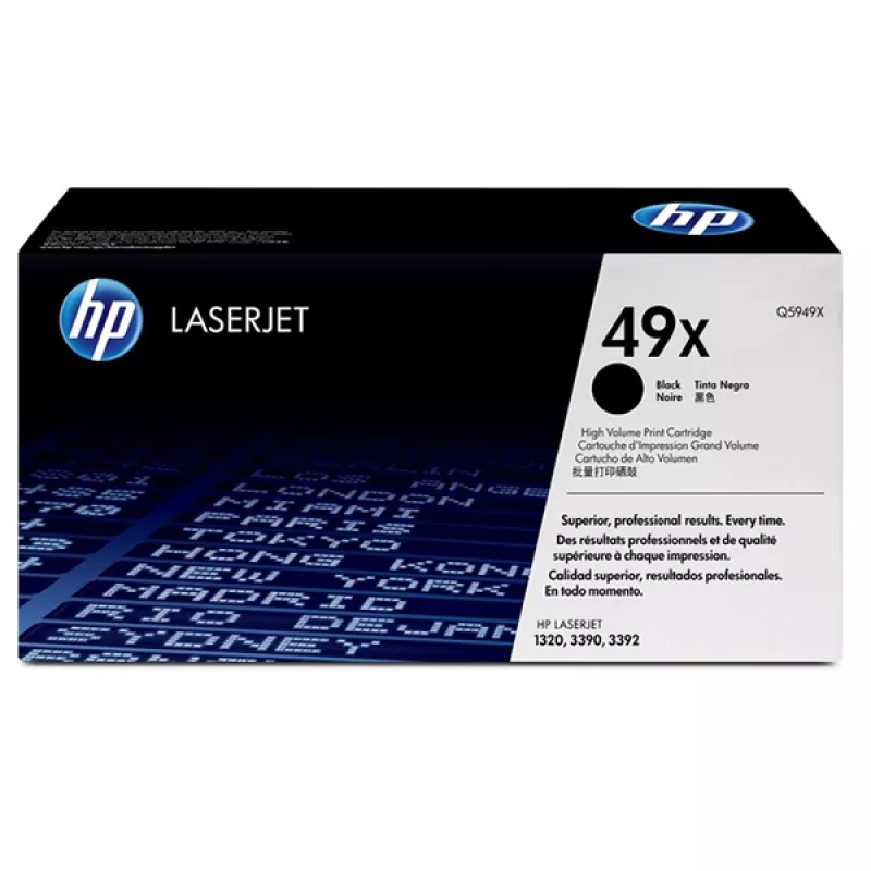 Картридж лазерный HP 49X (Q5949X) BLACK