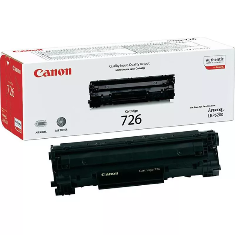 Cartus laser CANON 726 BLACK (3483B002)