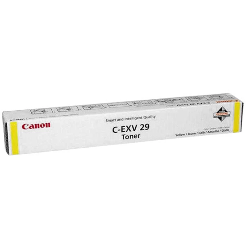 Cartus laser CANON TONER  C-EXV29,  YELLOW TONER YELLOW FOR IR ADVANCE C5035/5235,   YIELD 27K