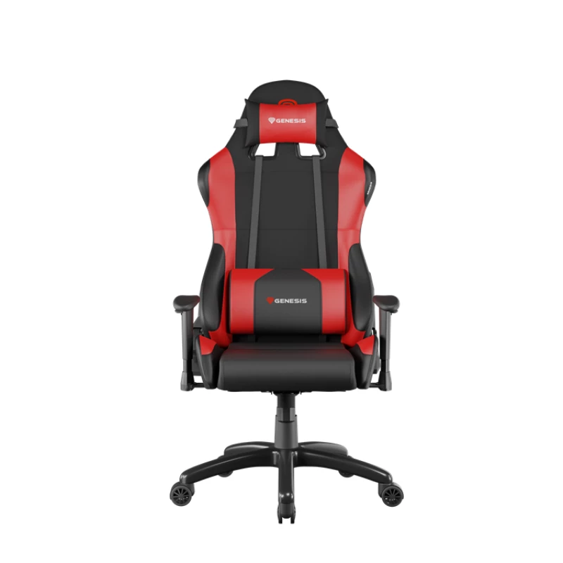 Fotoliu de birou Genesis Nitro 550 Black-Red NFG-0784, Piele artificiala, Gazlift, 150 kg, 190 cm