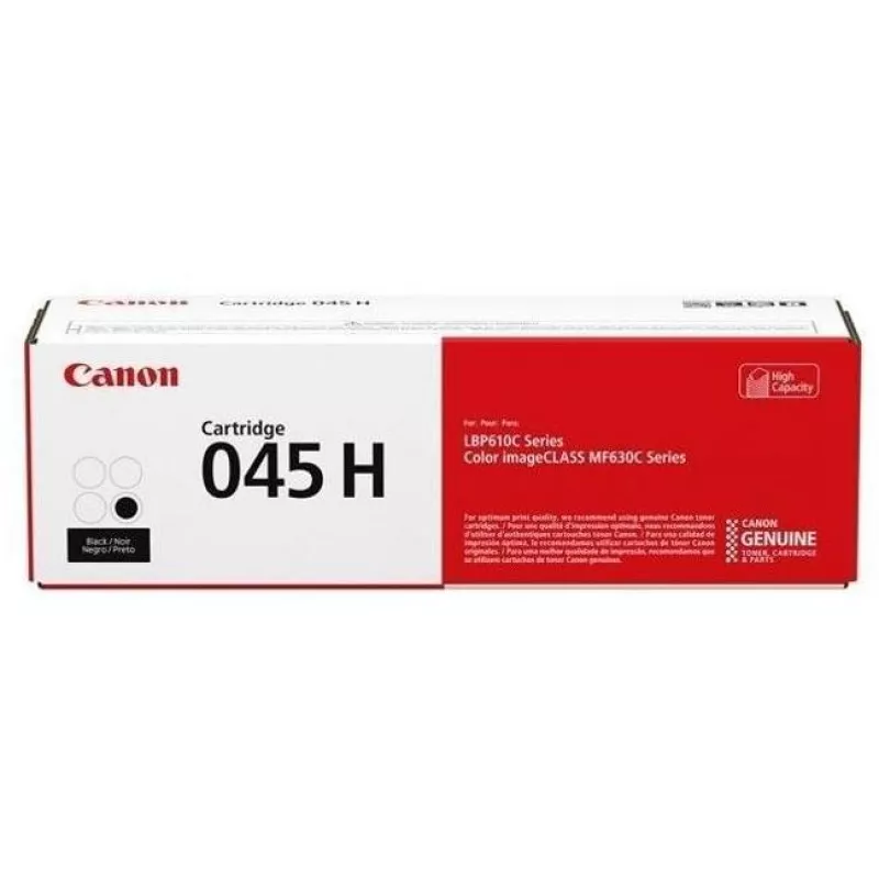 Картридж лазерный CANON 045H BLACK (1246C002)